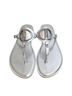 DKNY 100% Other Solid Silver Sandals Size 9 - photo 1