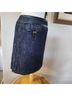 MICHAEL Michael Kors Blue Denim Skirt Size 12 - photo 5