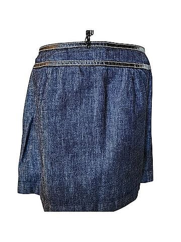 MICHAEL Michael Kors Denim Skirt (view 2)