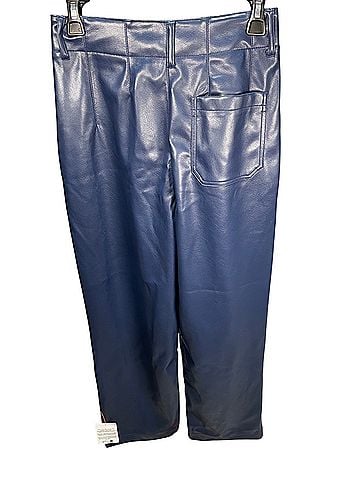 Topshop Faux Leather Pants (view 2)