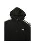 Adidas Solid Stripes Black White Pullover Hoodie Size L - photo 11