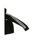 Adidas Solid Stripes Black White Pullover Hoodie Size L - photo 9
