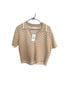Michael Kors Print Tan Short Sleeve Button-Down Shirt Size L - photo 1