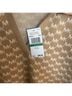 Michael Kors Print Tan Short Sleeve Button-Down Shirt Size L - photo 3