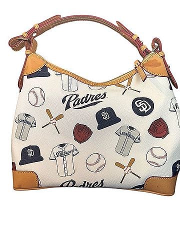 Dooney & Bourke San Diego Padres MLB Hobo Shoulder Bag Shoulder Bag (view 1)