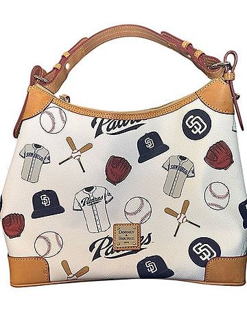 Dooney & Bourke San Diego Padres MLB Hobo Shoulder Bag Shoulder Bag (view 2)