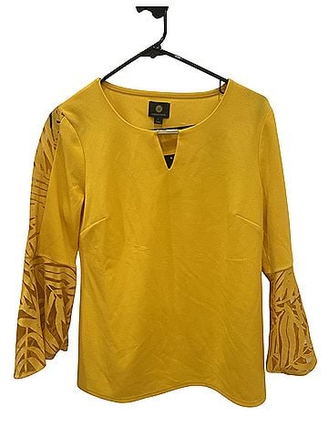 JM Collection in the wild Long Sleeve Blouse (view 1)