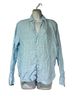 Frank & Eileen 100% Linen Stripes Blue Long Sleeve Button-Down Shirt Size S - photo 1