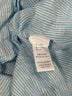 Frank & Eileen 100% Linen Stripes Blue Long Sleeve Button-Down Shirt Size S - photo 4
