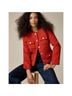 J.Crew Red Gold Jacket Size 10 - photo 4