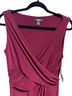 Chaps Burgundy Cocktail Dress Size 12 - photo 6