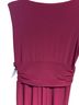 Chaps Burgundy Cocktail Dress Size 12 - photo 9