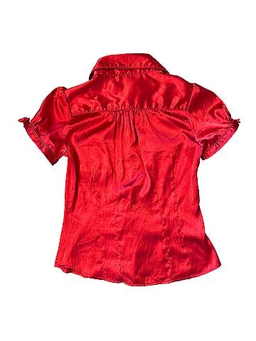 Say What? Short Sleeve Blouse (view 2)