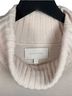 Brochu Walker 70% Wool 30% Cashmere 100% Polyester Solid Tan Ivory Cashmere Pullover Sweater Size S - photo 2