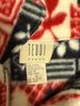 Teddi 100% Polyester Floral Red Black White Jacket Size 1X - photo 3