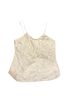 Lord & Taylor 100% Polyester Floral Ivory Sleeveless Top Size S - photo 1
