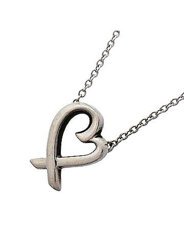 Tiffany & Co. Tiffany &amp; Co. Loving Heart Necklace, Sterling Silver 925, Women's, P3213483 (view 1)