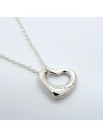 Tiffany & Co. Tiffany &amp; Co. Heart Necklace, Sterling Silver 925, Women's, P3195876 (view 2)
