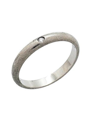 Cartier Cartier Classic Ring, 1PD (One Diamond), Pt950 Platinum, Ladies' Ring (view 1)