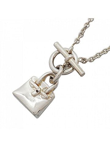 Hermès Hermes Amulet Necklace for Birkin Bag, Sterling Silver 925, Women's (view 1)