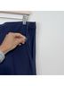 Theory Solid Blue Dress Pants Size 8 - photo 7