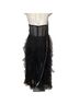 Mac Duggal 100% Polyester Graphic Black Cocktail Dress Size 12 - photo 2