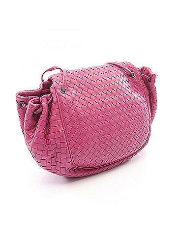 Bottega Veneta Bottega Veneta Intrecciato Shoulder Bag/Handbag, Leather, Women's, Pink (view 2)