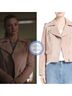 Robert Rodriguez 100% Leather 100% Cotton 100% Acetate Pink Jacket Size 2 - photo 6