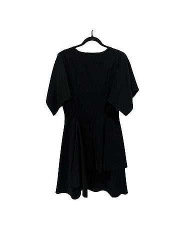 ADEAM black crepe flutter sleeve dress Cocktail Dress (view 2)