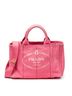 Prada Pink Medium Canapa Tote One size - photo 1