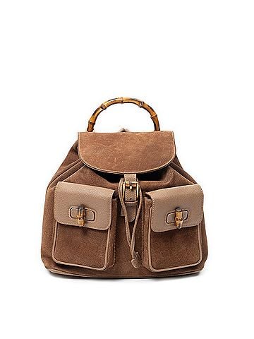 Gucci Large Bamboo Backpack (view 1)