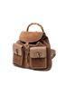 Gucci Brown Large Bamboo Backpack One size - photo 3