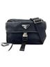 Prada 100% Nylon Black Prada Triangle Logo Shoulder Bag, Nylon, Black One size - photo 1