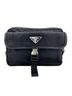 Prada 100% Nylon Black Prada Triangle Logo Shoulder Bag, Nylon, Black One size - photo 2