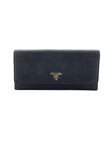 Prada Prada PRADA Wallet-on-Chain 2-Way Shoulder Bag Leather Black (view 2)