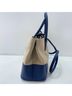 Prada 100% Canvas Tan Prada Saffiano Double Bag Medium Handbag, Canvas, Beige One size - photo 6