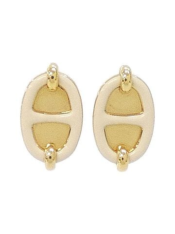 Hermès Hermes Mini Maillon 100052FE Earrings (view 1)