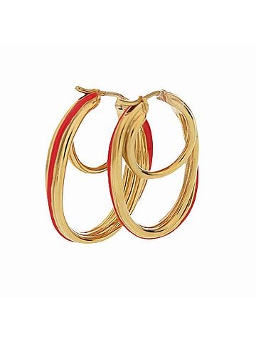 Céline Celine Hoop Earrings SOB4129 Metal Gold 0873CELINE (view 1)