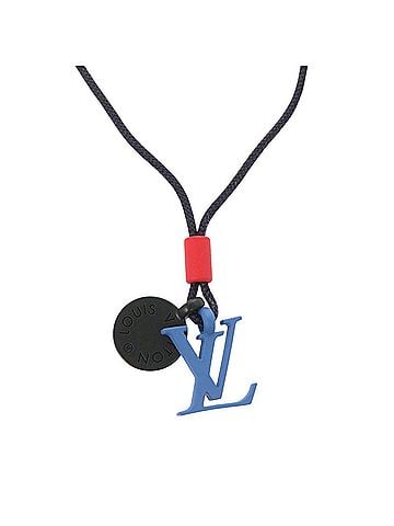 Louis Vuitton Louis Vuitton Collier Charles OnTheGo M63648 Blue Necklace Accessory LV 0349 LOUIS VUITTON (view 1)