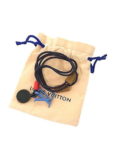 Louis Vuitton Louis Vuitton Collier Charles OnTheGo M63648 Blue Necklace Accessory LV 0349 LOUIS VUITTON (view 2)