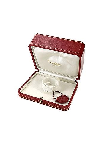 Cartier Cartier Santos Galbee SM W20024D6 Women's Watch, Ivory, Quartz Watch (view 2)