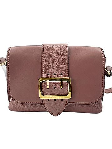 Burberry Burberry Small Buckle Crossbody Bag Shoulder Leather Pink (view 2)