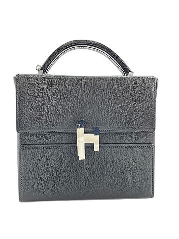 Hermès Hermes Cinetic 24 Shoulder Bag, Chevre Leather, Black (view 1)