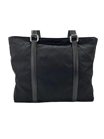 Prada Prada tote bag, nylon, black (view 2)