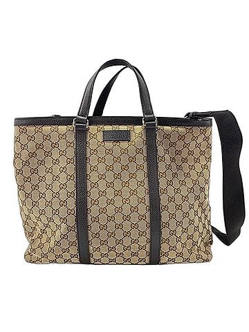 Gucci Gucci tote bag, beige (view 1)