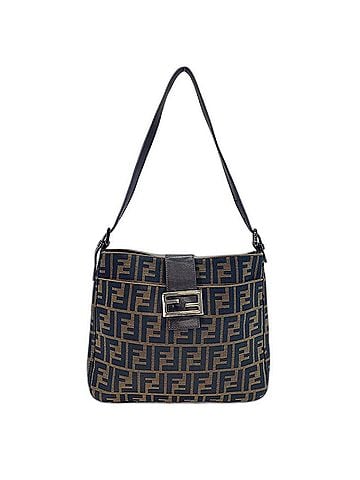 Fendi Fendi Zucca Shoulder Bag, Canvas, Brown (view 1)