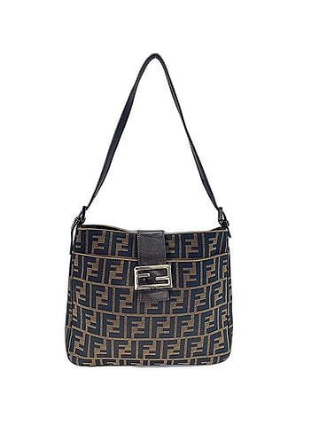 Fendi Fendi Zucca Shoulder Bag, Canvas, Brown (view 2)
