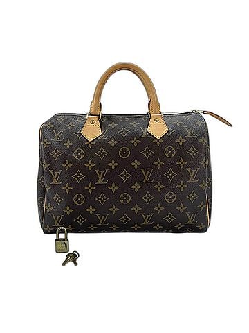 Louis Vuitton Louis Vuitton Speedy 30 Boston Bag, Brown (view 1)