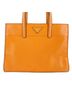 Prada 100% Leather Orange Prada 2-way handbag, leather, orange One size - photo 2