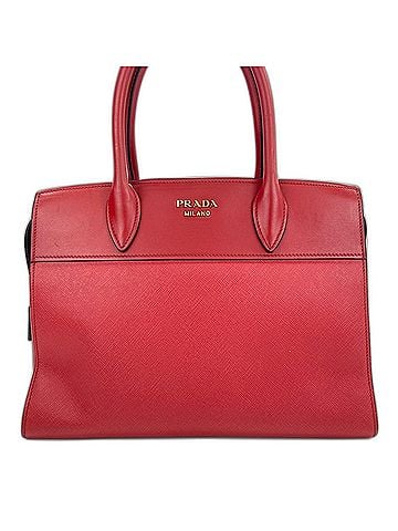 Prada Prada Esplanade 2-Way Handbag, Leather, Red (view 2)